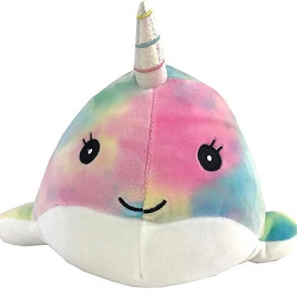 Squishmallows Natalie Narwhal KellyToy Plush 8” Stuffed Animal Toy‎ Collectible